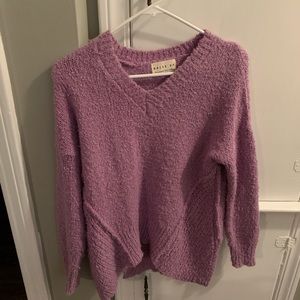 Lilac fitted sweater